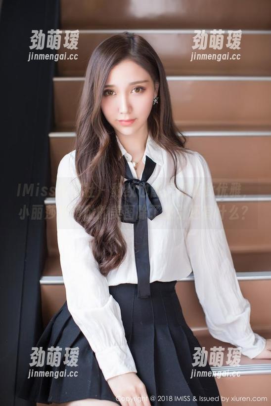 IMiss爱蜜社 - 豹纹也能显得如此优雅，小丽莎萌萌哒的美图除了吸引还有什么？