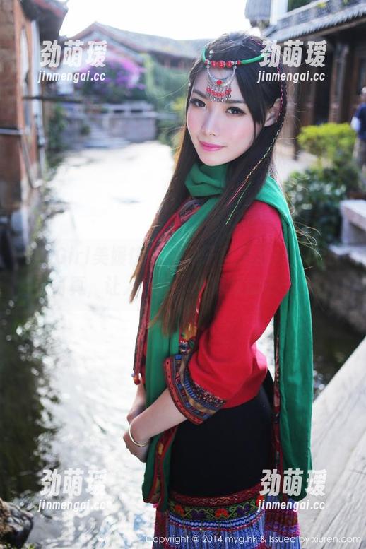 MyGirl美媛馆-糯美子 MyGirl美媛馆 - 糯美子和无圣光,内衣写真,让人想起了小时候的夏天。