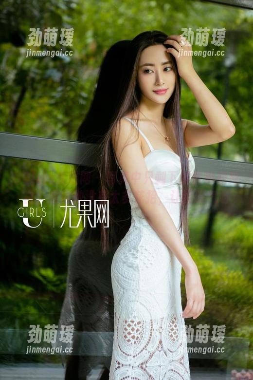 UGirls尤果网 - 写真中只剩下乔依琳和纯白，难得她没有太多花招，让我叹气呀