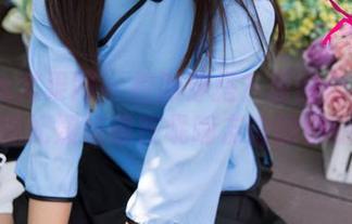 UGirls尤果网 – 校服穿搭？原图合集中的林妃媛好像在呢喃友谊的小船
