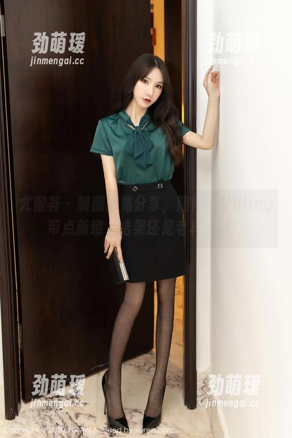 尤蜜荟-不柠bling 尤蜜荟 - 制服图集分享,期待不柠bling带点新意,结果还是老样子啊!